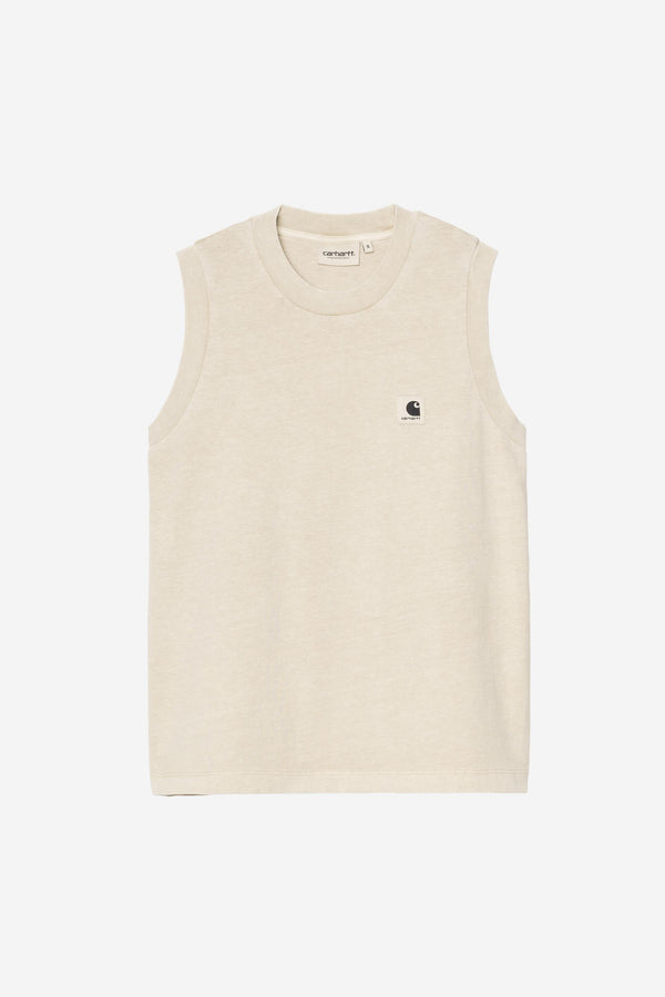 Carhartt Wip W NELSON A SHIRT Stone garment dyed — Carhartt Wip