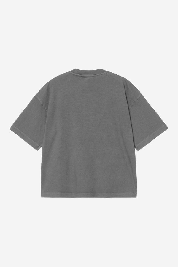 Carhartt Wip W NELSON S/S TEE Black garment dyed