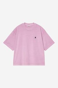 Carhartt Wip W NELSON S/S TEE Gentle Purple garment dyed