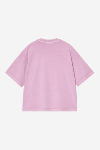 Carhartt Wip W NELSON S/S TEE Gentle Purple garment dyed