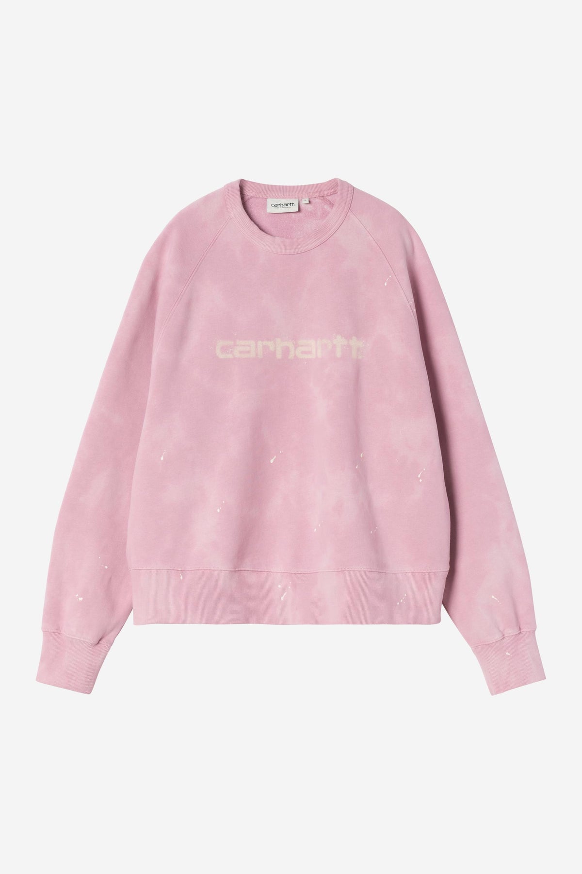 Carhartt Wip W PAINTER SWEAT Hortensia destroy wash splatter