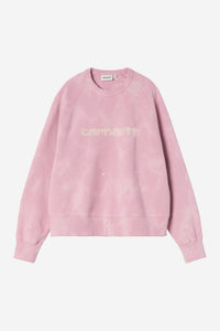 Carhartt Wip W PAINTER SWEAT Hortensia destroy wash splatter
