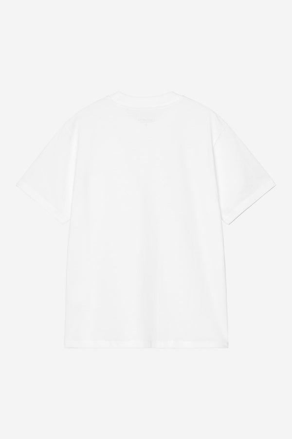 Carhartt Wip W POCKET HEART S/S TEE White / Red