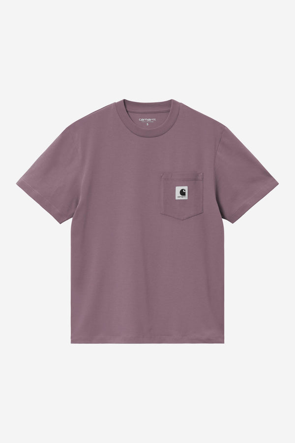 Carhartt Wip W POCKET S/S TEE Phlox — Carhartt Wip