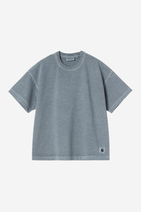 Carhartt Wip W TORION S/S TEE Office Blue grind wash