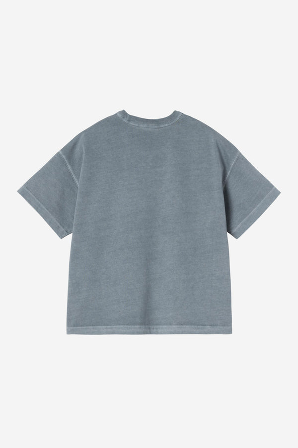 Carhartt Wip W TORION S/S TEE Office Blue grind wash