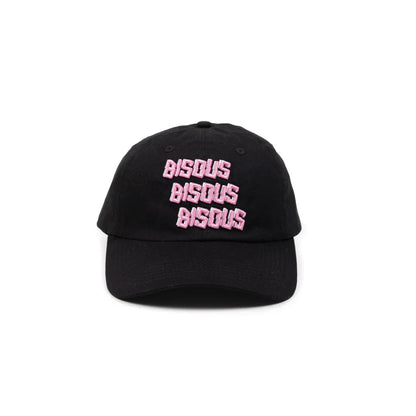 Casquette Bisous Skateboards BISOUS X 3 Black