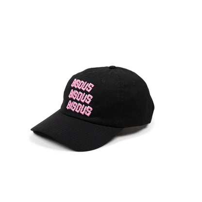 Casquette Bisous Skateboards BISOUS X 3 Black