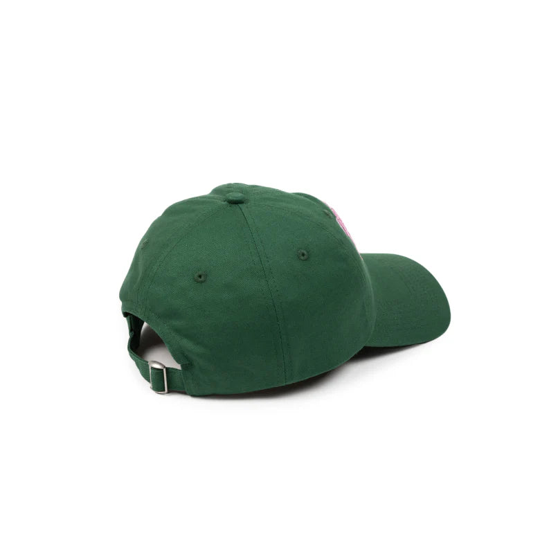 Casquette Bisous Skateboards BISOUS X 3 Forest Green