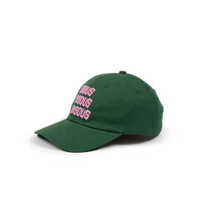 Casquette Bisous Skateboards BISOUS X 3 Forest Green