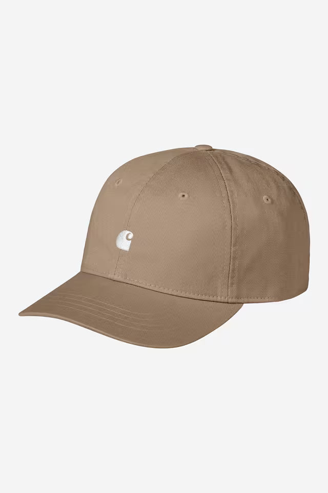 Casquette Carhartt Wip MADISON LOGO CAP Leather White
