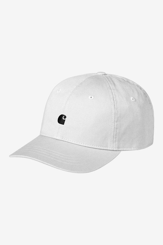 Casquette Carhartt Wip MADISON LOGO CAP White Black — Carhartt WIP