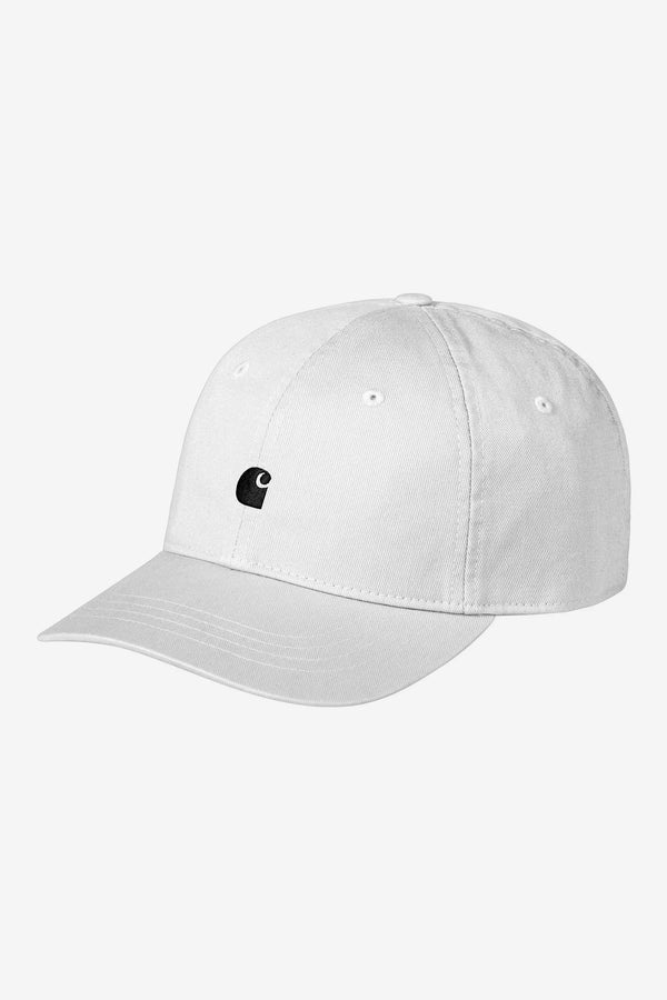 Casquette Carhartt Wip MADISON LOGO CAP White Black — Carhartt wip
