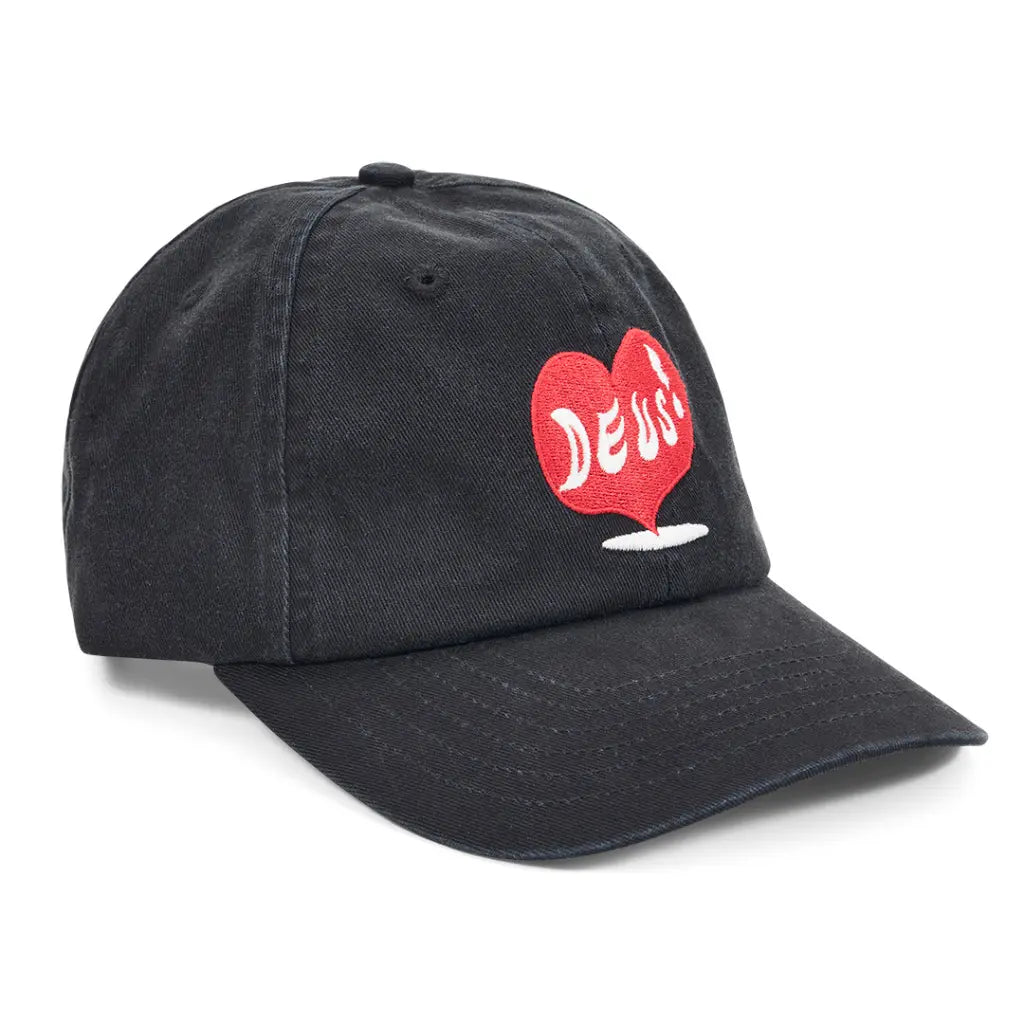 Casquette Deus Ex Machina DEEP CUT DAD CAP Black