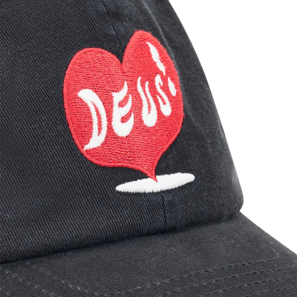 Casquette Deus Ex Machina DEEP CUT DAD CAP Black