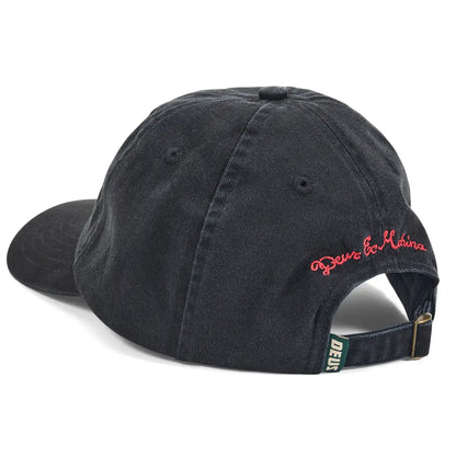 Casquette Deus Ex Machina DEEP CUT DAD CAP Black