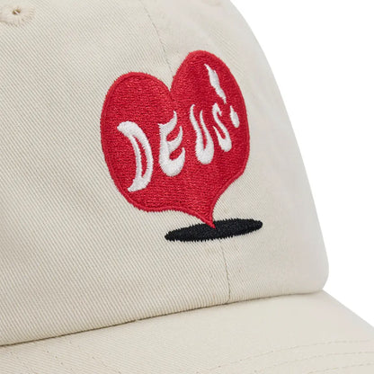 Casquette Deus Ex Machina DEEP CUT DAD CAP White