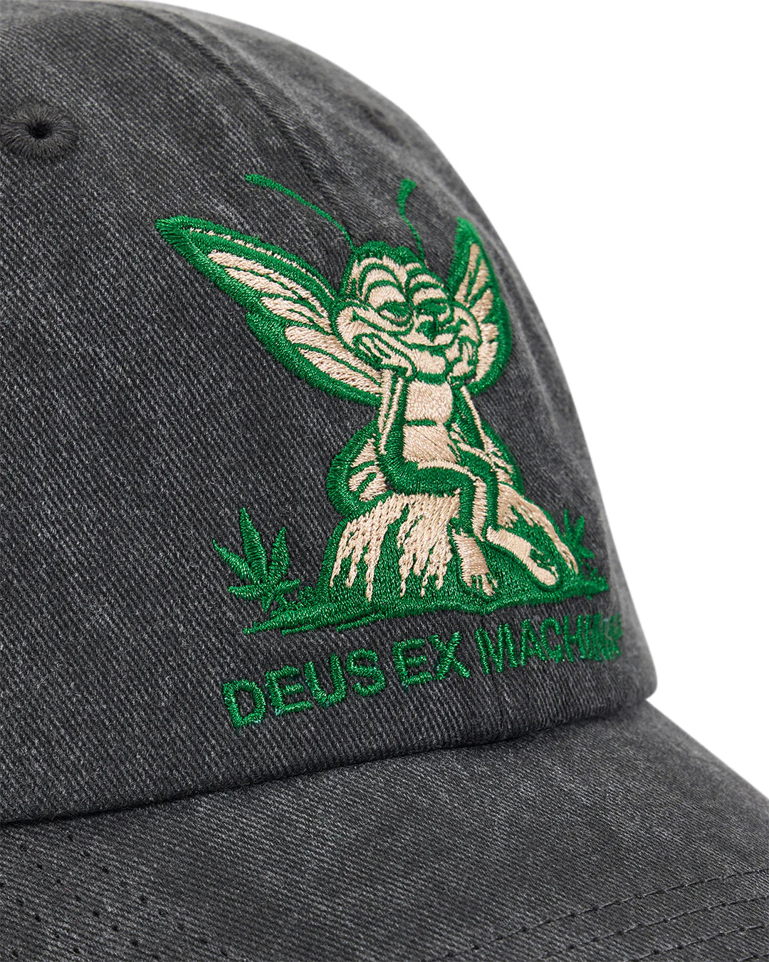 Casquette Deus Ex Machina LONG LIVE DAD CAP Anthracite