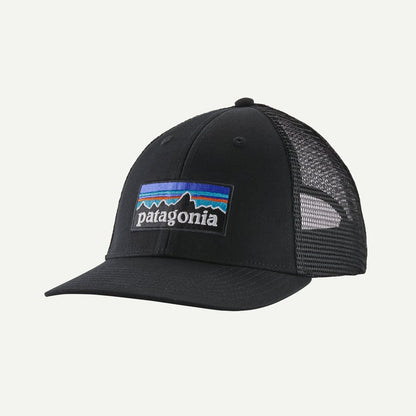 Casquette Patagonia P6 LOGO LOPRO TRUCKER HAT Black