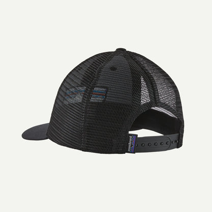 Casquette Patagonia P6 LOGO LOPRO TRUCKER HAT Black back