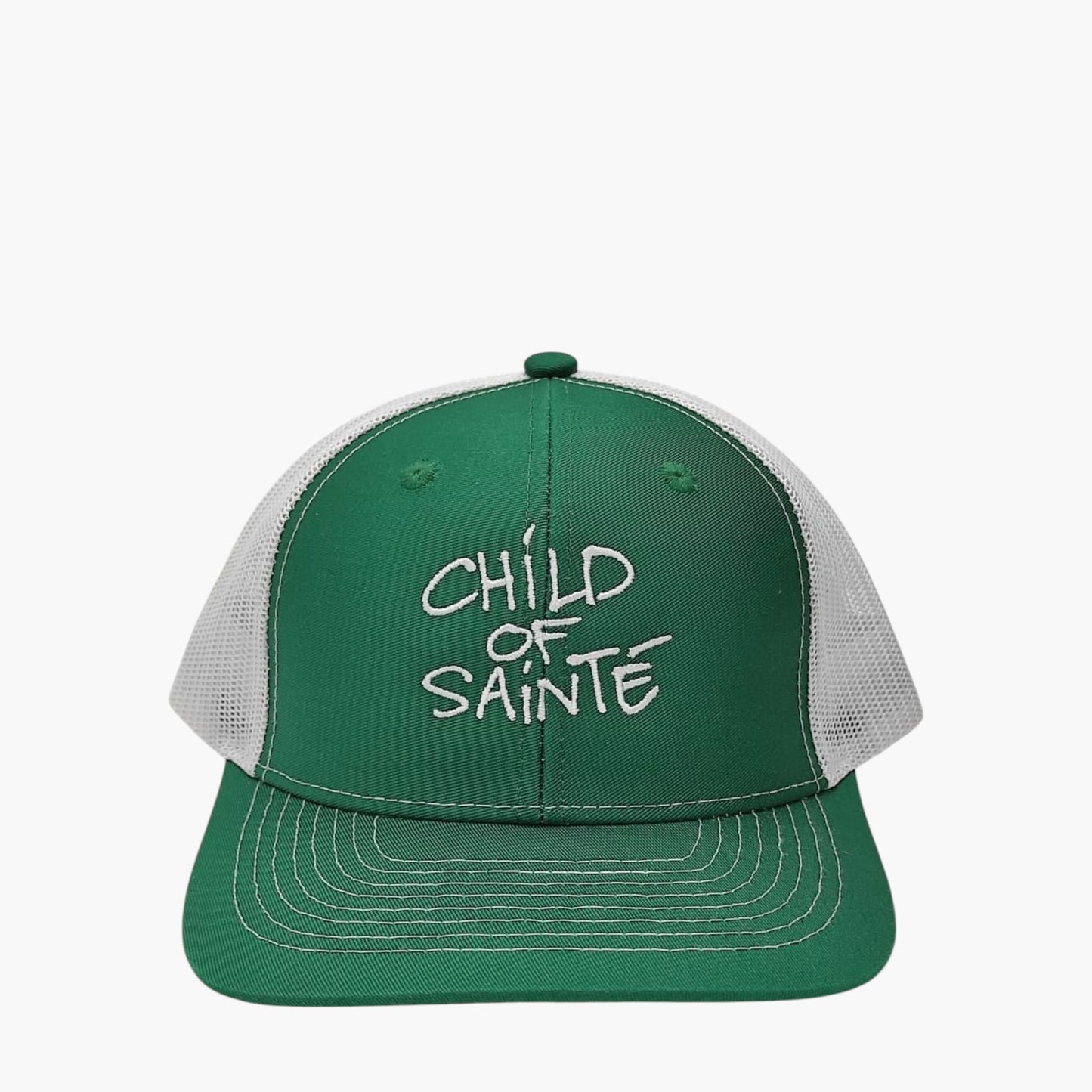 Casquette Saint-Etienne Child Of Sainté TRUCKER Vert/Blanc