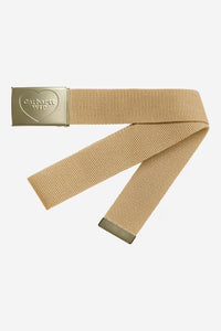 Ceinture Carhartt Wip HEART CLIP BELT Dusty H Brown Gold