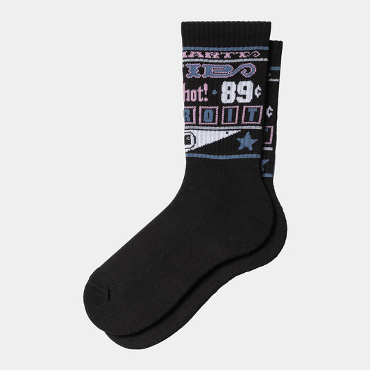 Chausette Carhartt Wip CATALOGUE SOCKS Black