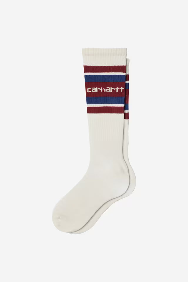 Chausette Carhartt Wip CONNORS SOCKS Natural Scarlet Wolfsbane