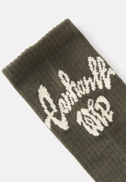 Chaussettes Carhartt Wip CHEDDA SOCKS Opuntia Natural