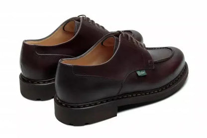 Chaussures Paraboot Chambord Lisse café homme back