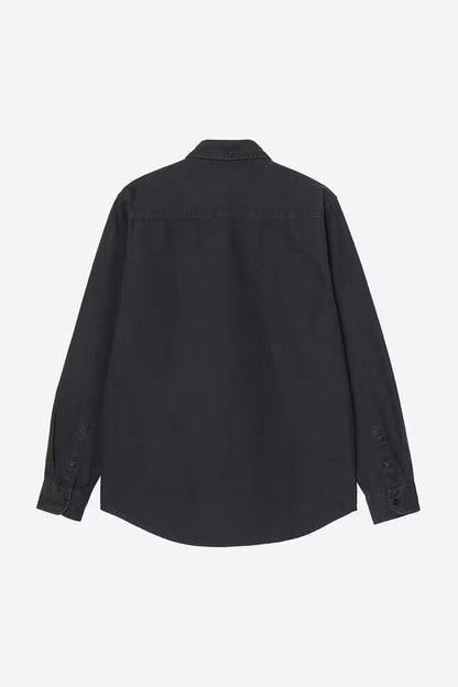 Chemise Carhartt Wip BOLTON L/S SHIRT Dark Navy