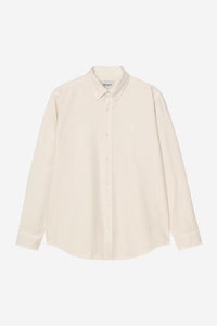 Chemise Carhartt Wip BOLTON L/S SHIRT Salt