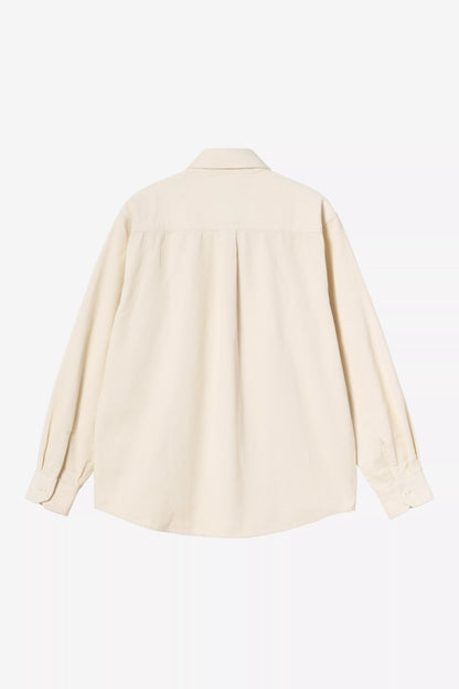 Chemise Carhartt Wip FLINT L/S SHIRT Salt