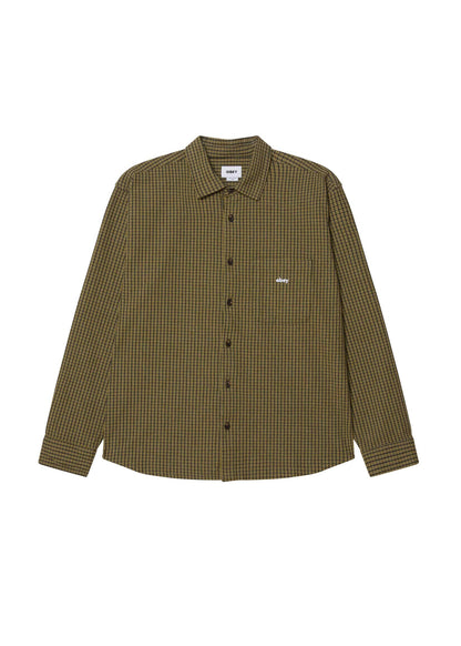 Chemise Obey JIMMY WOVEN Rosin