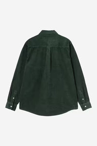 Chemise Carhartt Wip MADISON CORD L/S SHIRT Sycamore Tree