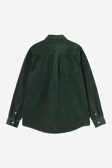 Chemise Carhartt Wip MADISON CORD L/S SHIRT Sycamore Tree