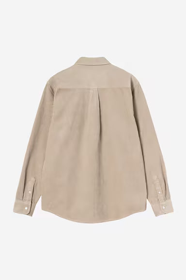 Chemise Carhartt Wip MADISON CORD L/S SHIRT Wall