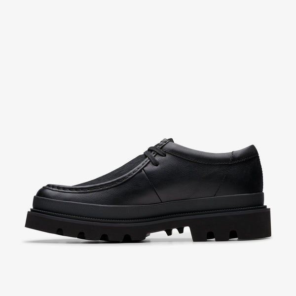 Clarks BADELL SEAM HI LEATHER BLACK
