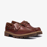 Clarks CLEYHILL BOAT BROWN LEATHER