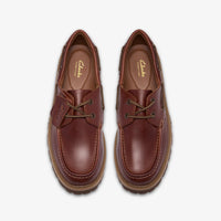 Clarks CLEYHILL BOAT BROWN LEATHER