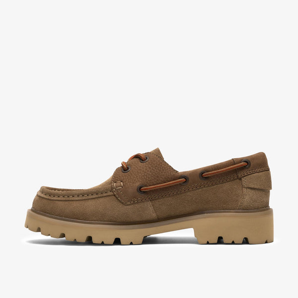 Clarks CLEYHILL BOAT DARK SAND