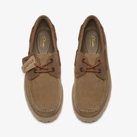 Clarks CLEYHILL BOAT DARK SAND