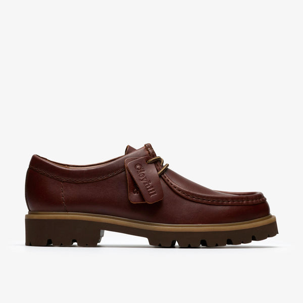 Clarks Cleyhill Seam Cuir marron — Clarks