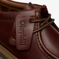 Clarks Cleyhill Seam Cuir marron