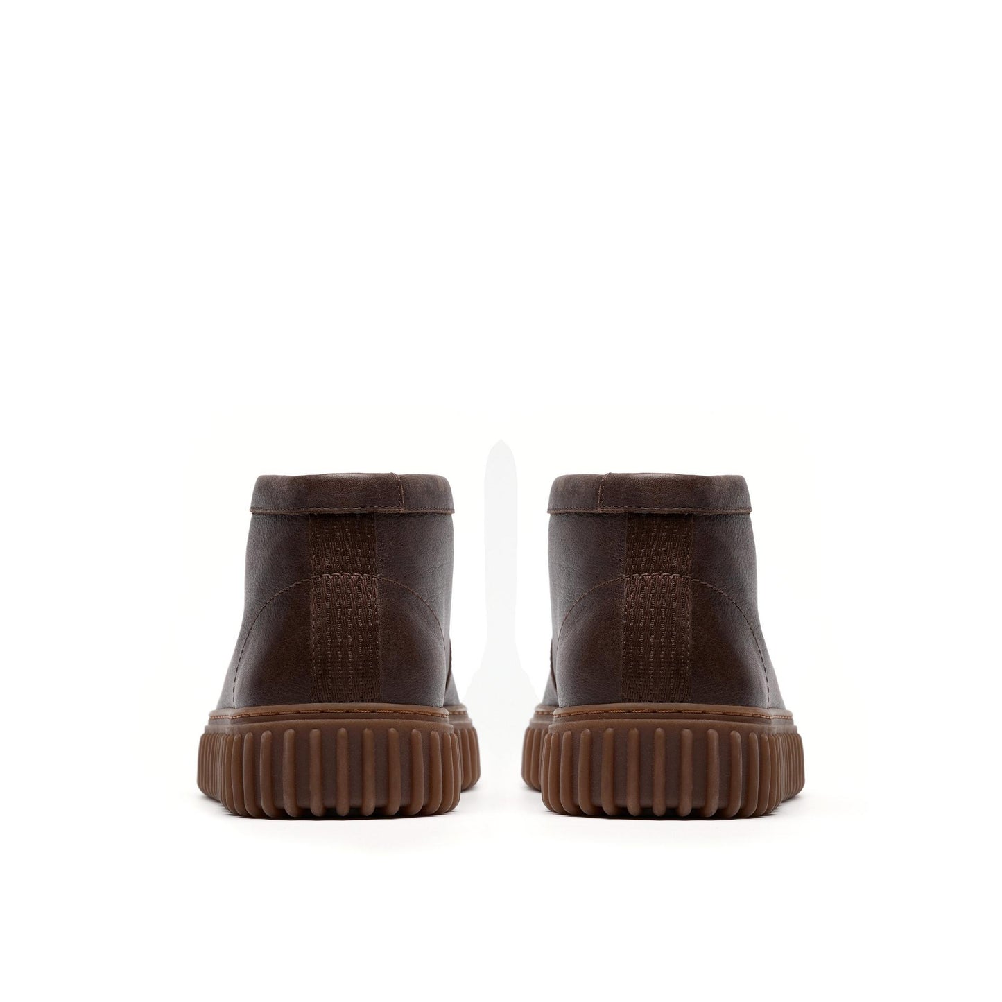 Clarks TORHILL HI LEATHER DARK BROWN