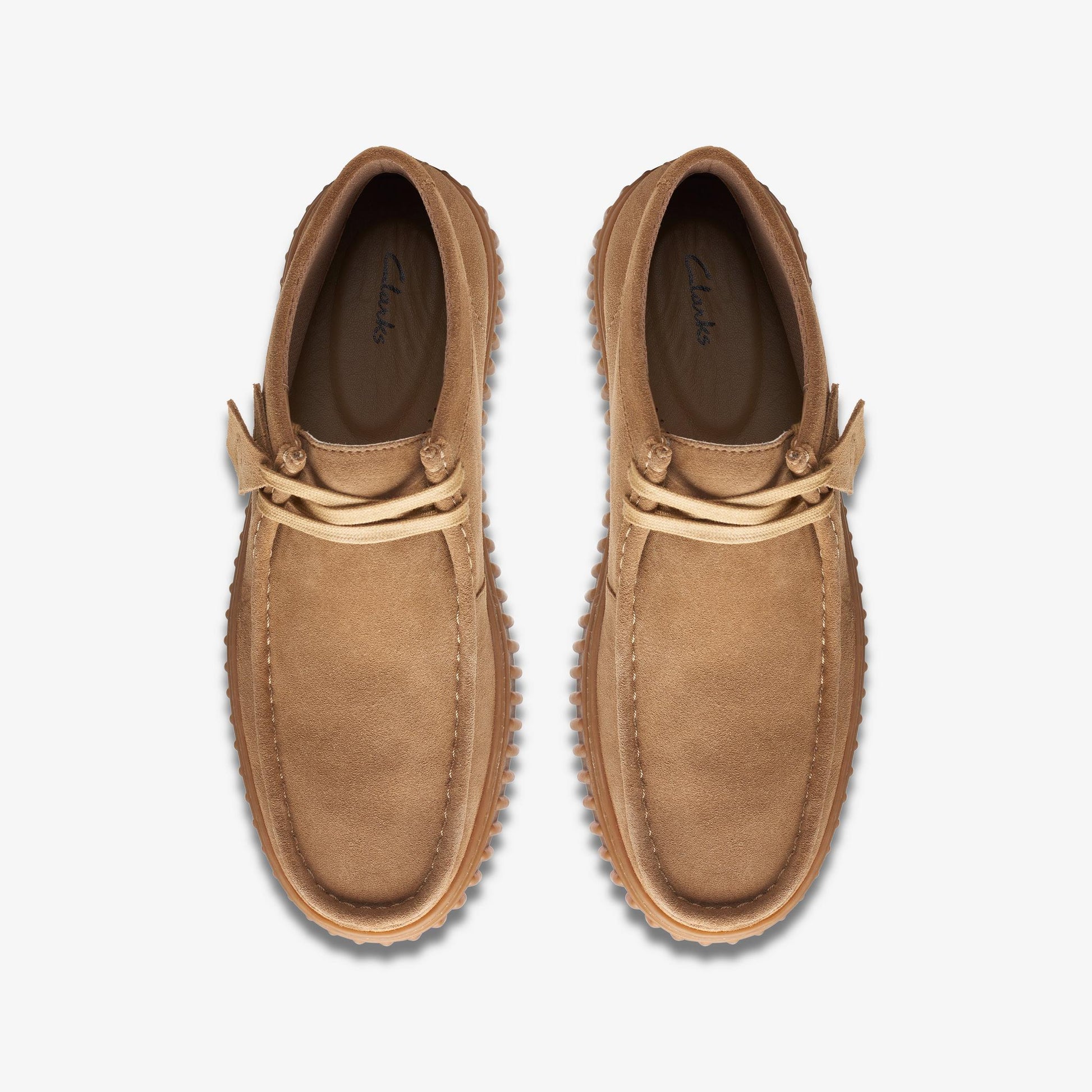 Clarks TORHILL HI SUEDE DARK SAND