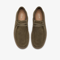 Clarks TORHILL LO Daim Vert Olive