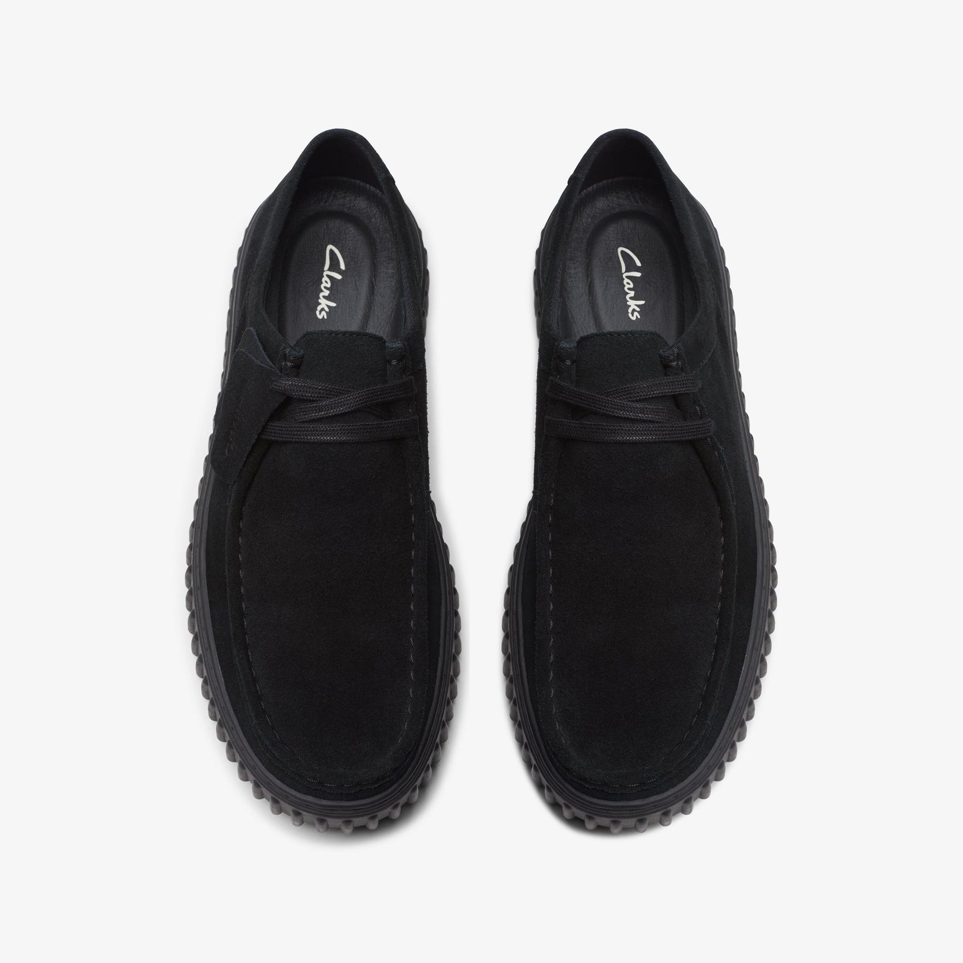 Clarks TORHILL LO SUEDE BLACK