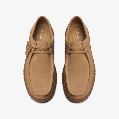 Clarks TORHILL LO SUEDE DARK SAND