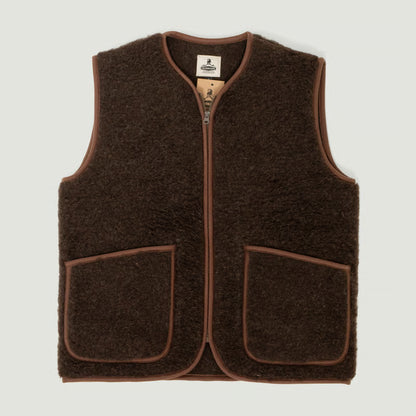 Coldbreaker Pepitco Vest Dark brown